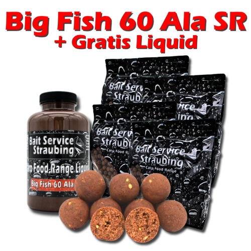 Big Deal - 20 kg Big Fish 60 Ala SR  Boilie f�r 8,90...