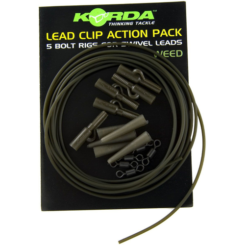 Korda Lead Clip Action Pack Clay