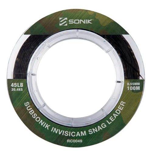 SONIK - SUBSONIK INVISICAM SNAG LEADER 45 LB - 20,4 kg