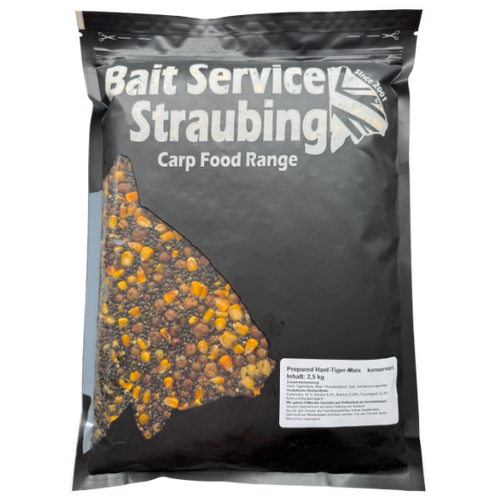 Hanf&ndash;Tiger&ndash;Mais Mix &ndash; Angelfertig & Konserviert 2,5 kg