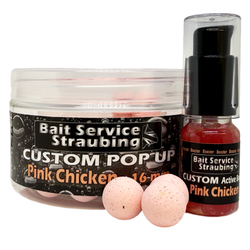 Custom Pop Ups Pink Chicken + gratis Booster 16 mm