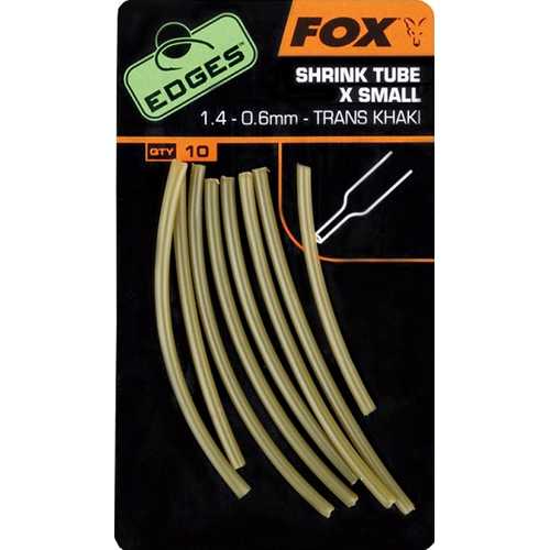 FOX Edges - Shrink Tube Trans Khaki X Small 1,4 - 0,6 mm