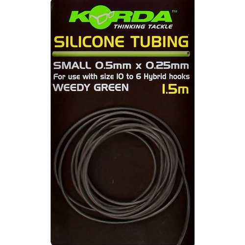 Korda - Silicone Tubing 1.5 m Weedy Green