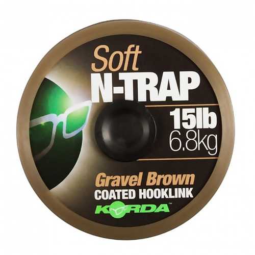 Korda - N-Trap Soft Gravel Brown 15 lb, 20 lb und 30 lb - 20 m
