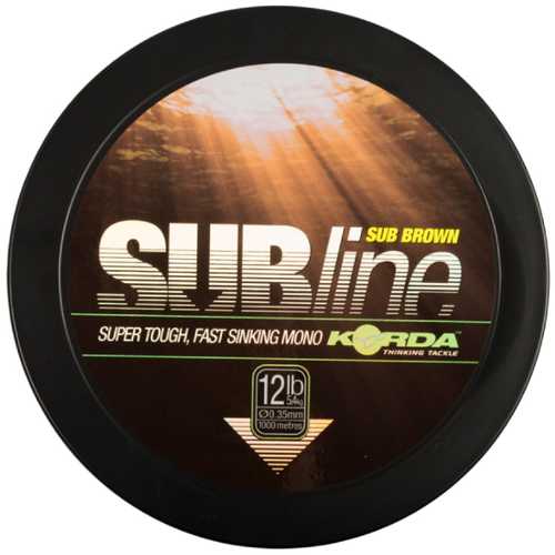 Korda - SUBline Monofile Schnur 1000m