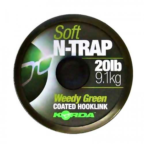 Korda - N-Trap Soft Weedy Green 15 lb, 20 lb und 30 lb - 20 m