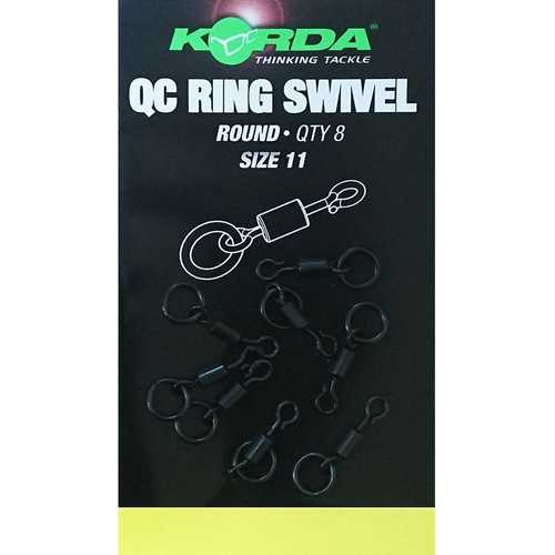 Korda - QC Ring Swivel Round Size 11