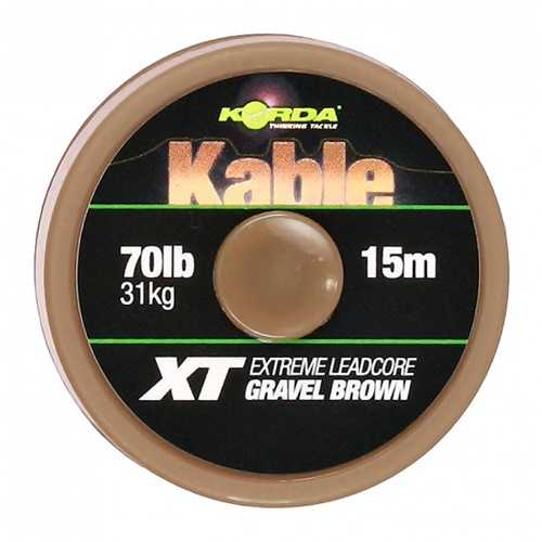 Korda - Kable XT Extreme Leadcore 70 lb - 15 m