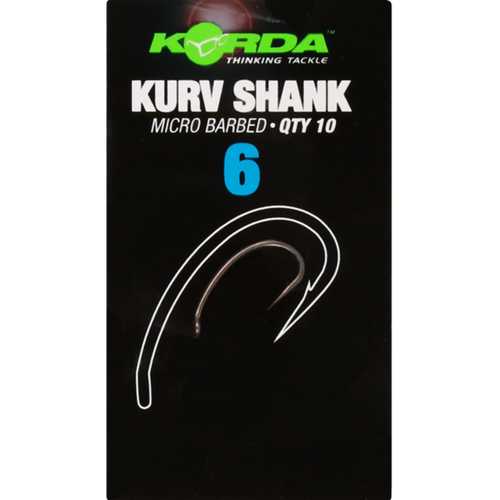 Korda - Kurv Shank Größe 2, 4, 6, 8 und 10