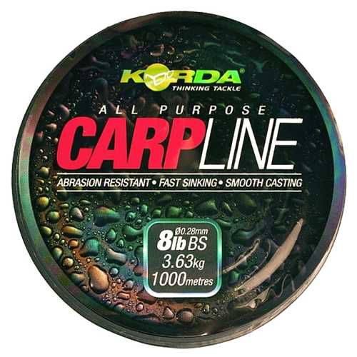 Korda - Carpline Monofile Schnur 1000m