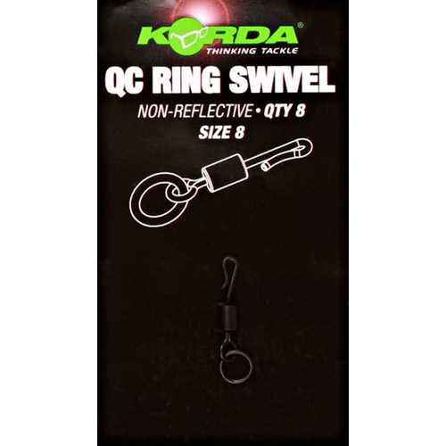 Korda - QC Ring Swivel Größe 8 und 11