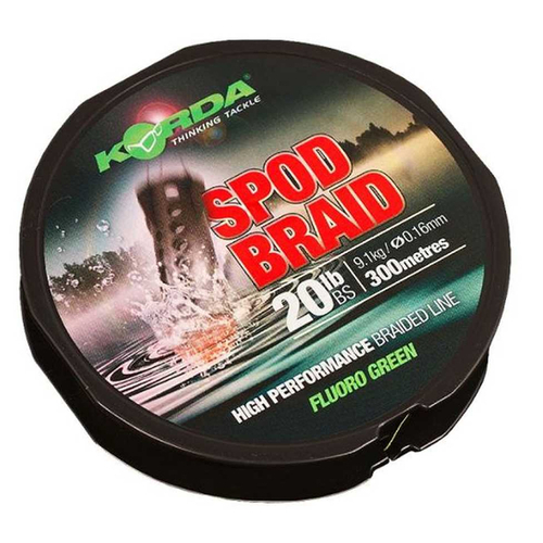 Korda Spod Braid 20lb, 0,16mm - 300m