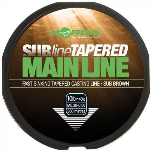 Korda SUBline Tapered Mainline (8lb tapering to 40lb)