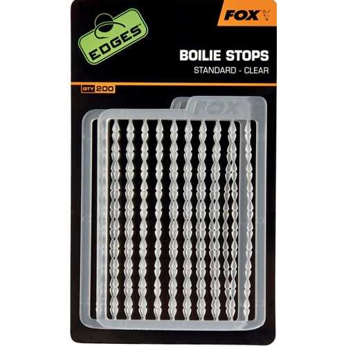 FOX Edges - Boilie Stops Standard Clear